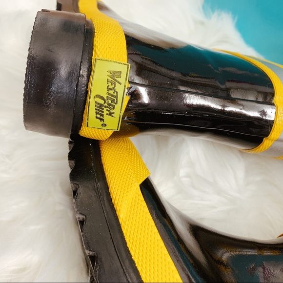 Western Chief KIDS F.D.U.S.A. RAIN BOOTS - BLACK - Picture 8 of 11